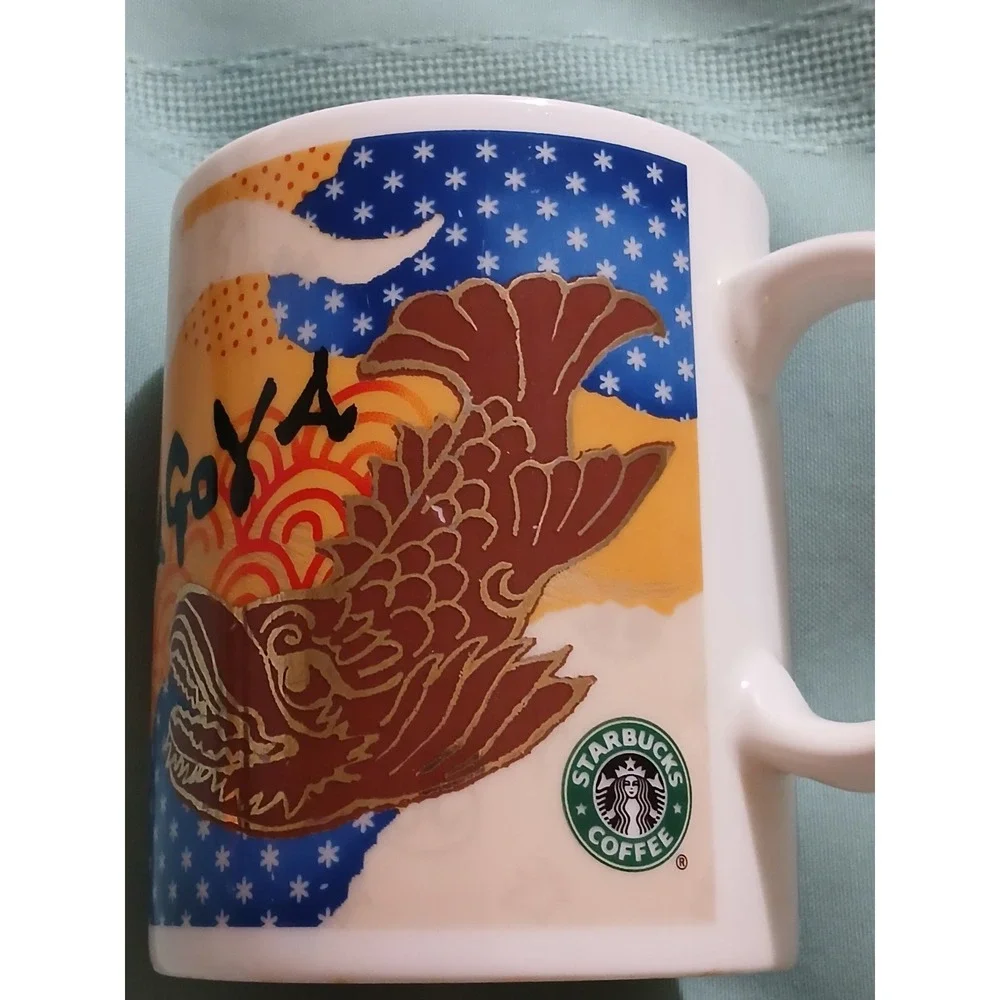 Starbucks Nagoya Japan Ceramic Coffee Mug Cup 2011 Limited Edition Collectible - Picture 2 of 6